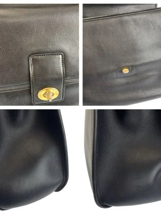 Gucci Vintage Black 000 33 2-Way Shoulder Bag - Picture 5 of 9